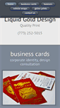 Mobile Screenshot of liquidgolddesign.com
